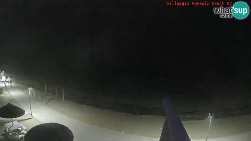 Playa webcam en vivo Villaggio Mare Blu Bibione Pineda – Italia