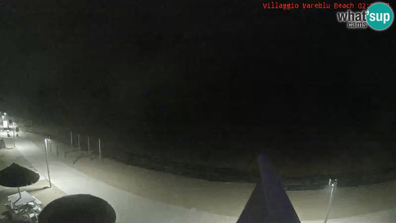 Spiaggia Webcam Villaggio Mare Blu Bibione Pineda