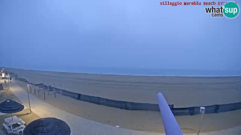 Der Strand Villaggio Mare Blu webcam Bibione Pineda – Italien