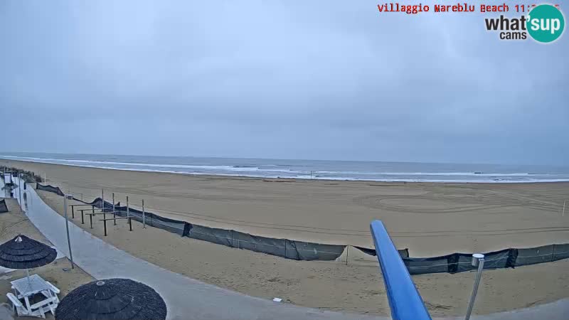 Der Strand Villaggio Mare Blu webcam Bibione Pineda – Italien