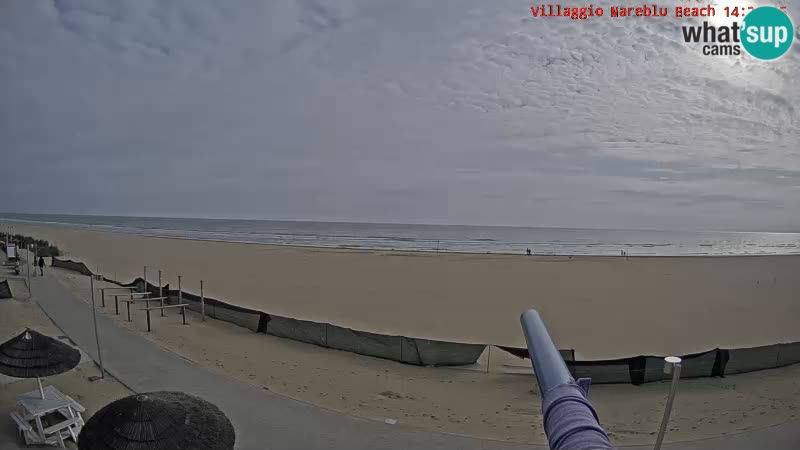 Der Strand Villaggio Mare Blu webcam Bibione Pineda – Italien