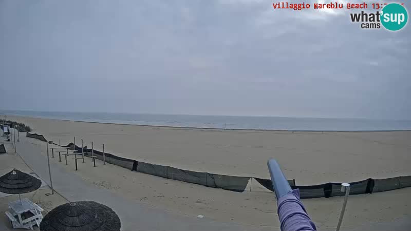 Der Strand Villaggio Mare Blu webcam Bibione Pineda – Italien