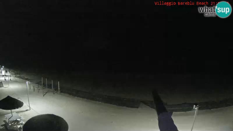 Webcam en direct de la plage Villaggio Mare Blu Bibione Pineda – Italie