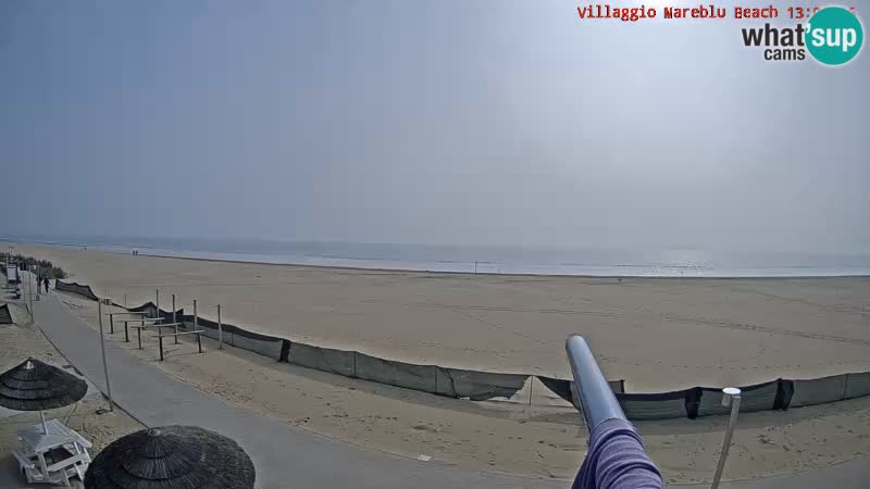 Der Strand Villaggio Mare Blu webcam Bibione Pineda – Italien