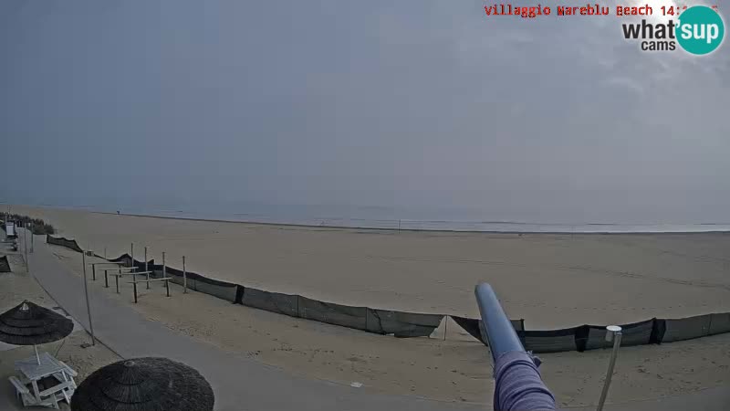 The beach Livecam Villaggio Mare Blu Bibione Pineda – Italy