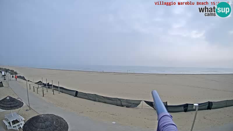 The beach Livecam Villaggio Mare Blu Bibione Pineda – Italy