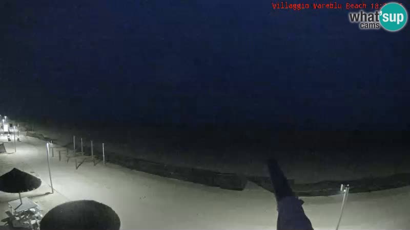 Spiaggia Webcam Villaggio Mare Blu Bibione Pineda