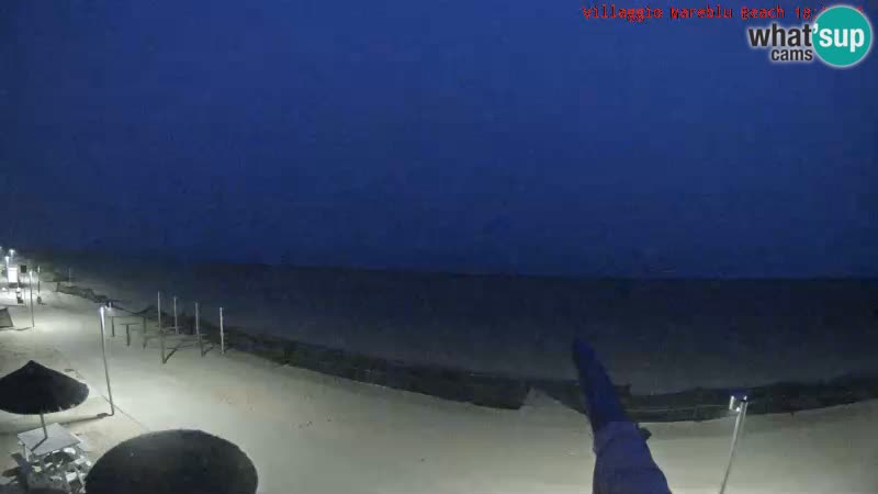 Playa webcam en vivo Villaggio Mare Blu Bibione Pineda – Italia