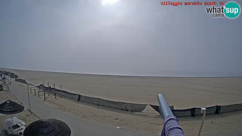 Der Strand Villaggio Mare Blu webcam Bibione Pineda – Italien