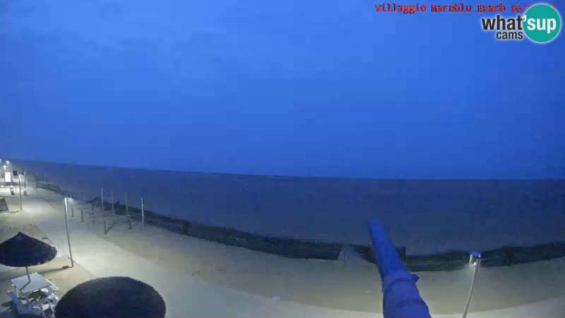 Der Strand Villaggio Mare Blu webcam Bibione Pineda – Italien