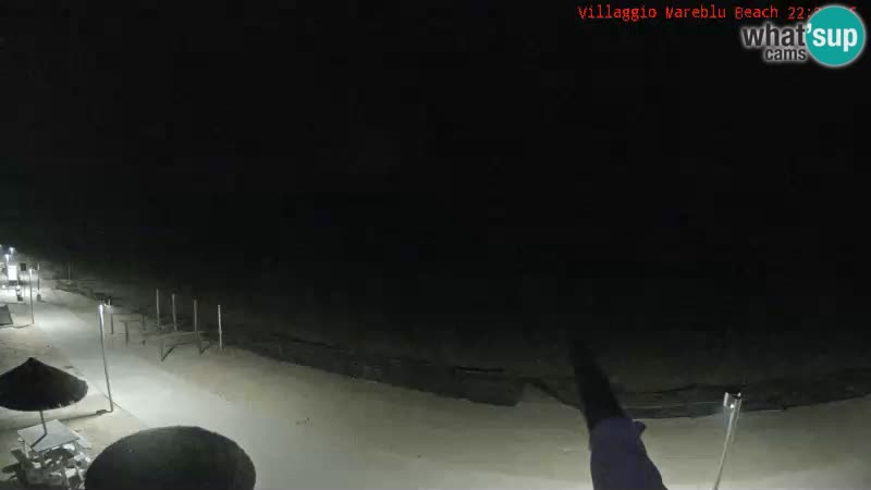 Webcam en direct de la plage Villaggio Mare Blu Bibione Pineda – Italie