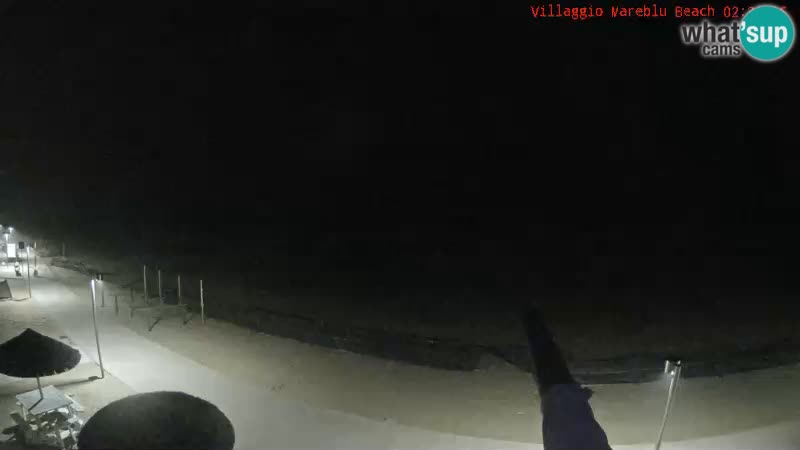 Webcam en direct de la plage Villaggio Mare Blu Bibione Pineda – Italie