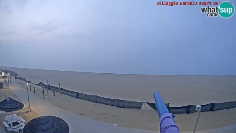 Der Strand Villaggio Mare Blu webcam Bibione Pineda – Italien