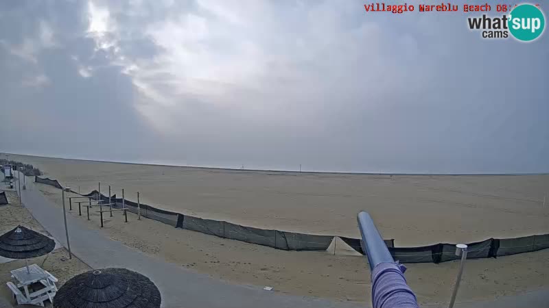 Der Strand Villaggio Mare Blu webcam Bibione Pineda – Italien