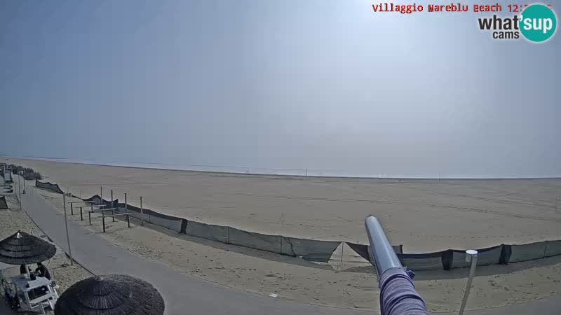 The beach Livecam Villaggio Mare Blu Bibione Pineda – Italy