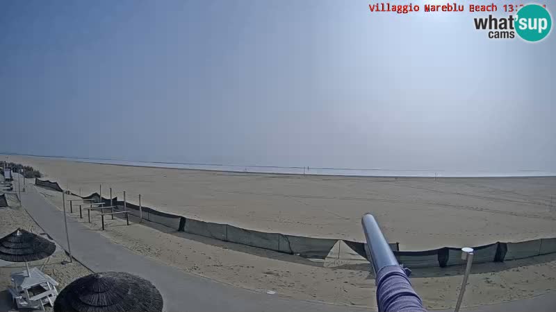 Der Strand Villaggio Mare Blu webcam Bibione Pineda – Italien