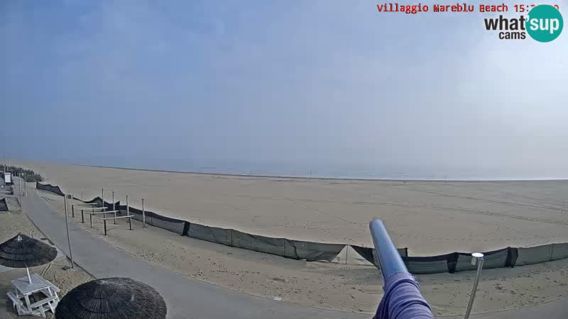 Der Strand Villaggio Mare Blu webcam Bibione Pineda – Italien