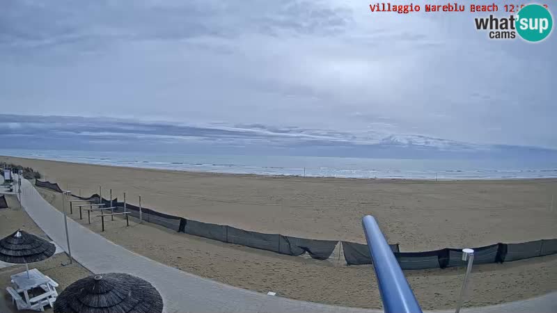 Web kamera uživo na plaži Villaggio Mare Blu Bibione Pineda – Italija