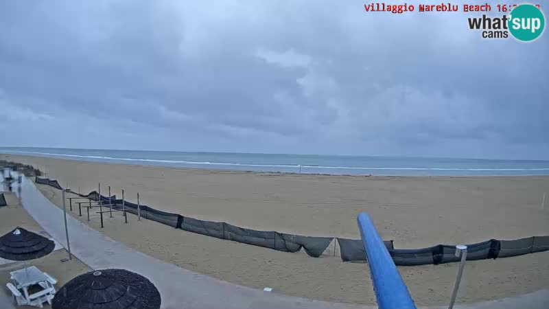 Web kamera uživo na plaži Villaggio Mare Blu Bibione Pineda – Italija