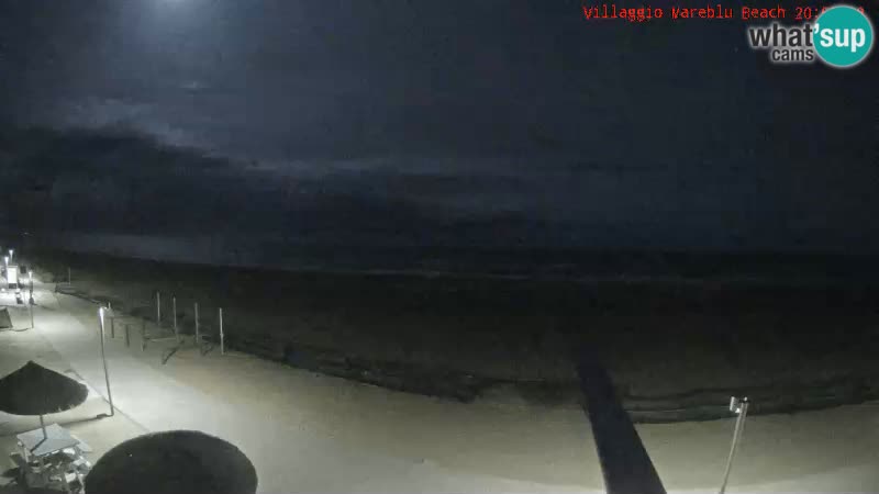 The beach Livecam Villaggio Mare Blu Bibione Pineda – Italy