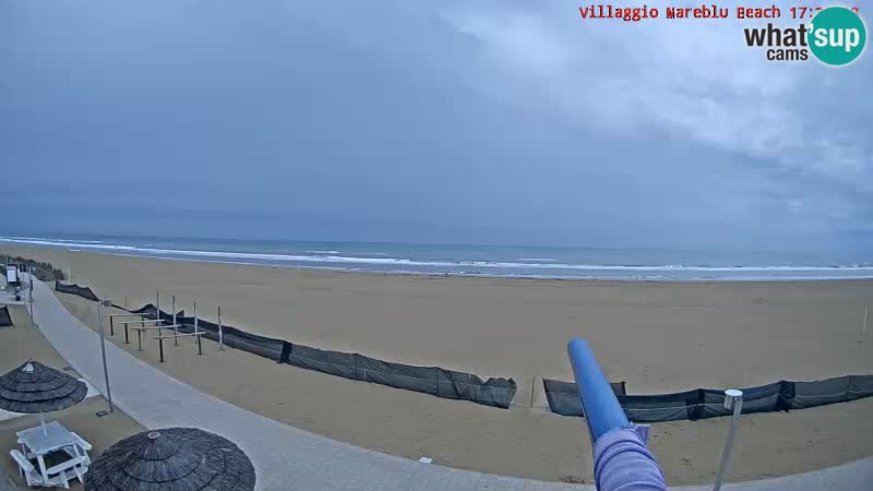 The beach Livecam Villaggio Mare Blu Bibione Pineda – Italy