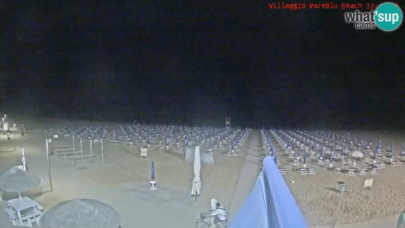 Playa webcam en vivo Villaggio Mare Blu Bibione Pineda – Italia
