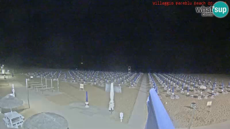 Der Strand Villaggio Mare Blu webcam Bibione Pineda – Italien