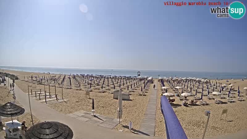 Der Strand Live-Webcam Villaggio Mare Blu Bibione Pineda – Italien