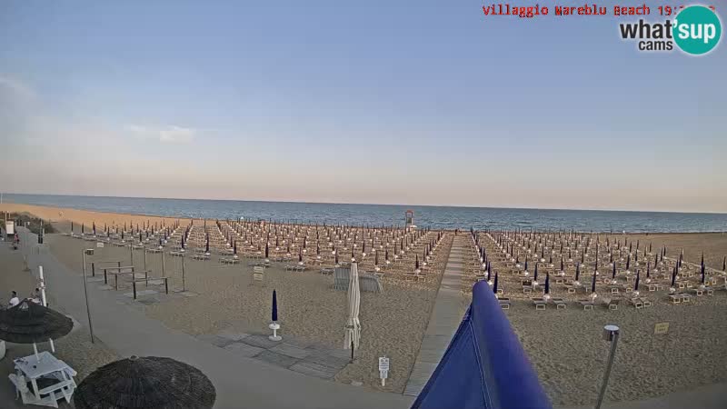Der Strand Villaggio Mare Blu webcam Bibione Pineda – Italien