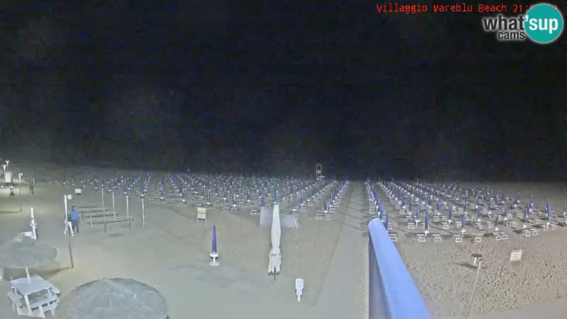 Der Strand Villaggio Mare Blu webcam Bibione Pineda – Italien