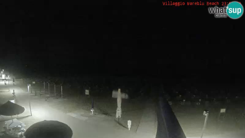 Web kamera uživo na plaži Villaggio Mare Blu Bibione Pineda – Italija