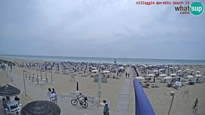 Der Strand Live-Webcam Villaggio Mare Blu Bibione Pineda – Italien