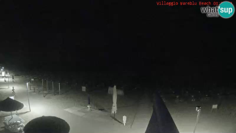Spletna kamera na plaži v živo Villaggio Mare Blu Bibione Pineda – Italija