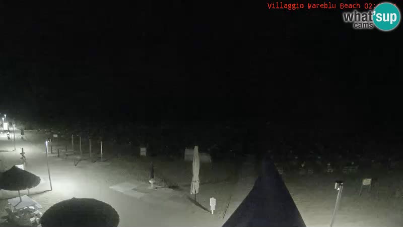 Web kamera uživo na plaži Villaggio Mare Blu Bibione Pineda – Italija