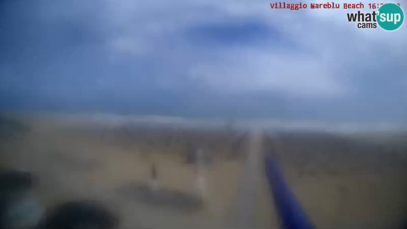 Spiaggia Webcam Villaggio Mare Blu Bibione Pineda