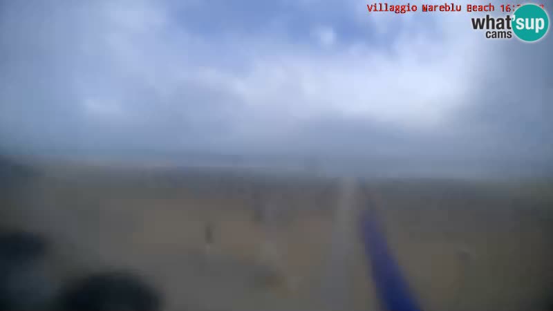 Webcam en direct de la plage Villaggio Mare Blu Bibione Pineda – Italie