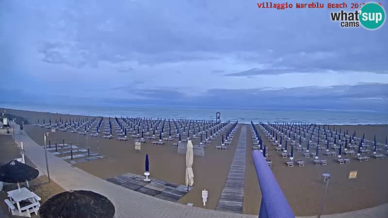 Der Strand Live-Webcam Villaggio Mare Blu Bibione Pineda – Italien