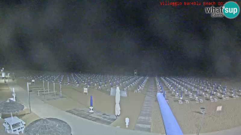 The beach live webcam Villaggio Mare Blu Bibione Pineda – Italy