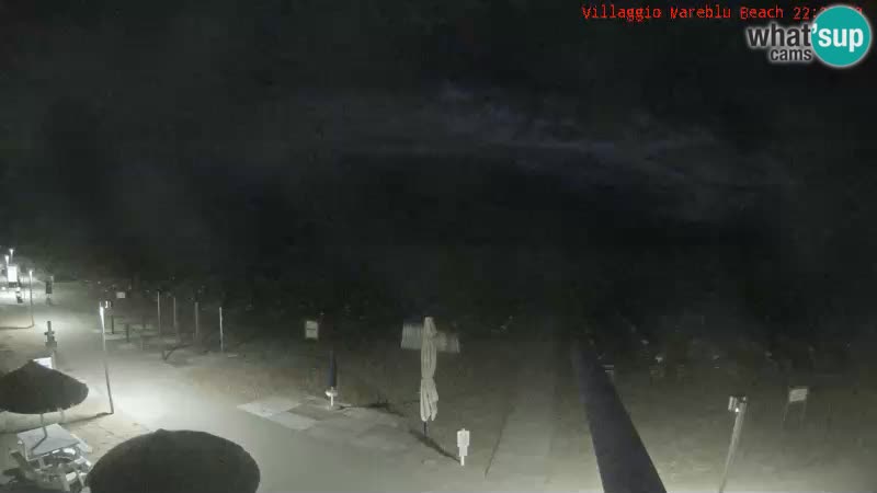 Web kamera uživo na plaži Villaggio Mare Blu Bibione Pineda – Italija