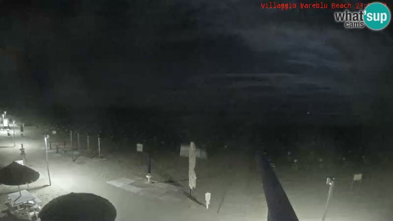 Spiaggia Webcam Villaggio Mare Blu Bibione Pineda
