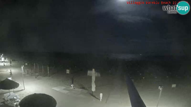 The beach Livecam Villaggio Mare Blu Bibione Pineda – Italy