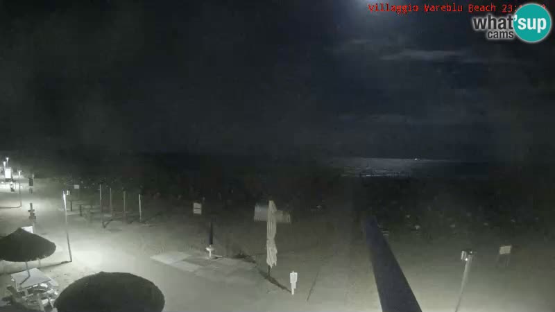 The beach Livecam Villaggio Mare Blu Bibione Pineda – Italy