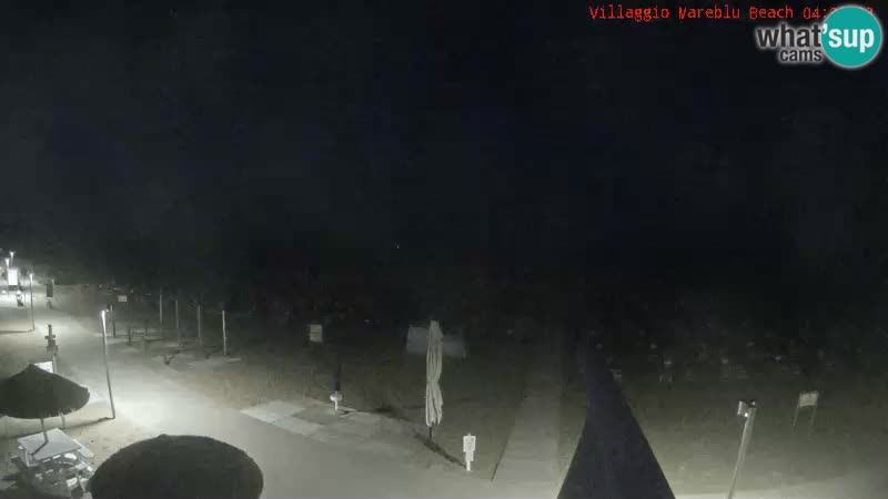 Web kamera uživo na plaži Villaggio Mare Blu Bibione Pineda – Italija