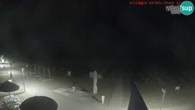 The beach Livecam Villaggio Mare Blu Bibione Pineda – Italy