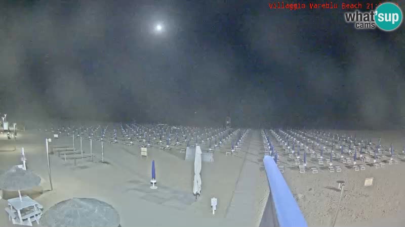 The beach live webcam Villaggio Mare Blu Bibione Pineda – Italy