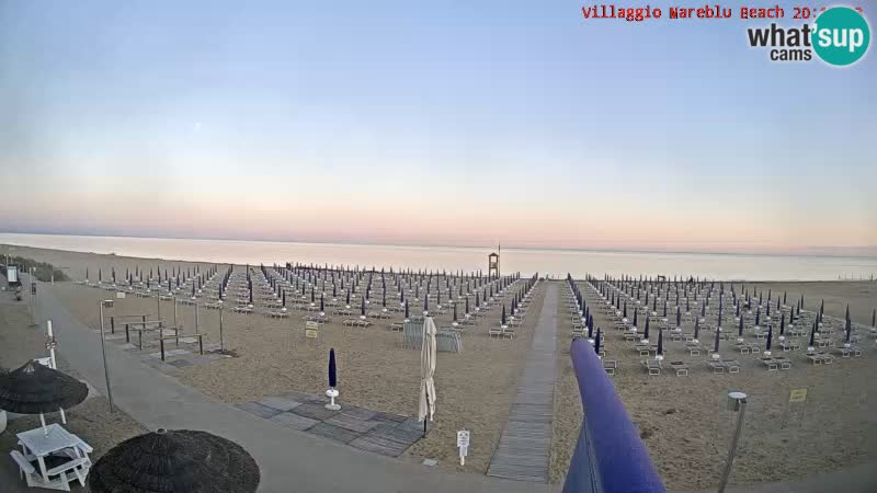 Der Strand Live-Webcam Villaggio Mare Blu Bibione Pineda – Italien
