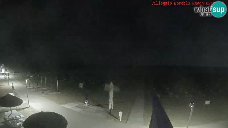 The beach live webcam Villaggio Mare Blu Bibione Pineda – Italy