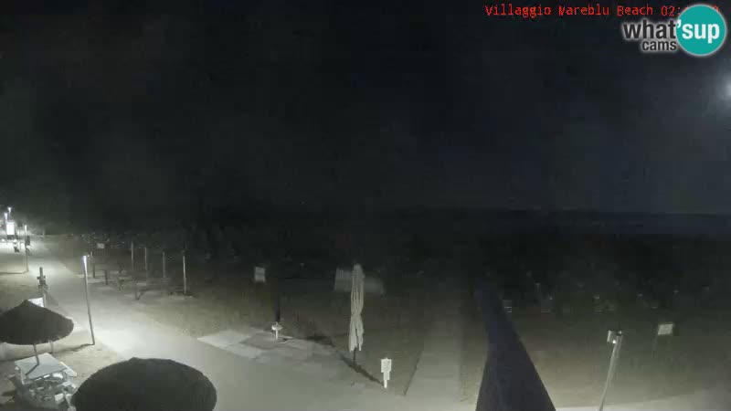 The beach live webcam Villaggio Mare Blu Bibione Pineda – Italy