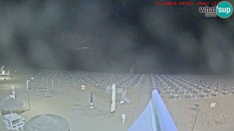 Playa webcam en vivo Villaggio Mare Blu Bibione Pineda – Italia