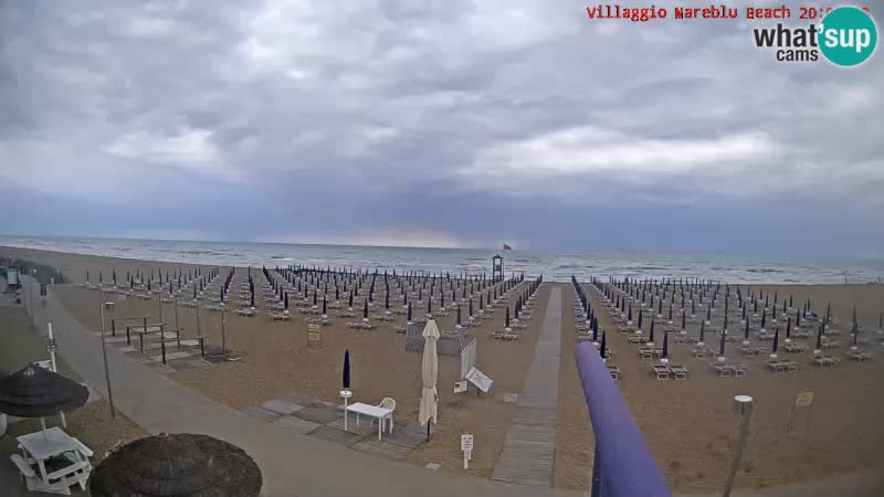Der Strand Live-Webcam Villaggio Mare Blu Bibione Pineda – Italien